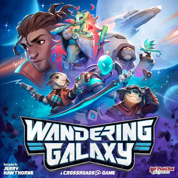 Wandering Galaxy: a Crossroads Game