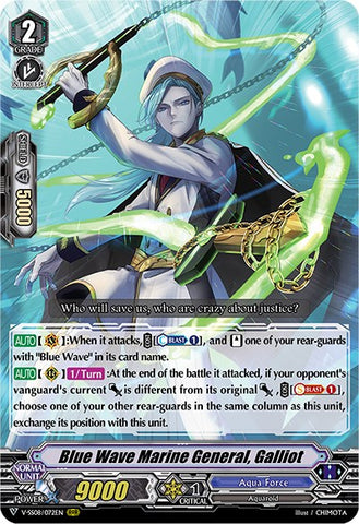 Blue Wave Marine General, Galliot (V-SS08/072EN) [Clan Selection Plus Vol.2]
