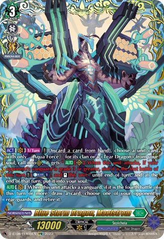 Blue Storm Dragon, Maelstrom (D-BT08/FFR09EN) [Minerva Rising]