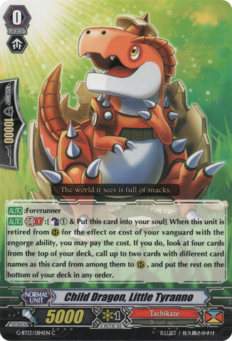 Child Dragon, Little Tyranno (G-BT13/084EN) [Ultimate Stride]