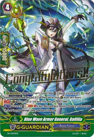 Blue Wave Armor General, Galfilia (PR/0450EN) [Promo Cards]