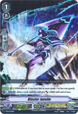Blaster Javelin (Parallel Foil) (V-TD04/008EN) [Ren Suzugamori]