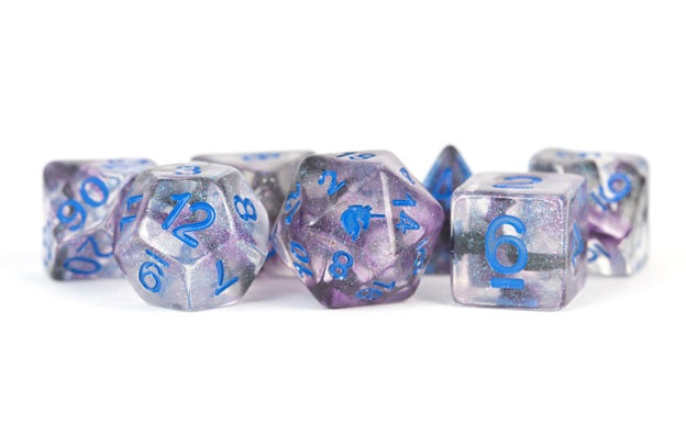 Unicorn Resin 16mm Poly Dice Set : Stellar Storm