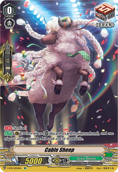 Cable Sheep (V-BT11/SP34EN) [Storm of the Blue Cavalry]