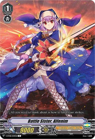Battle Sister, Alfenim (V-BT08/049EN C) [Silverdust Blaze]
