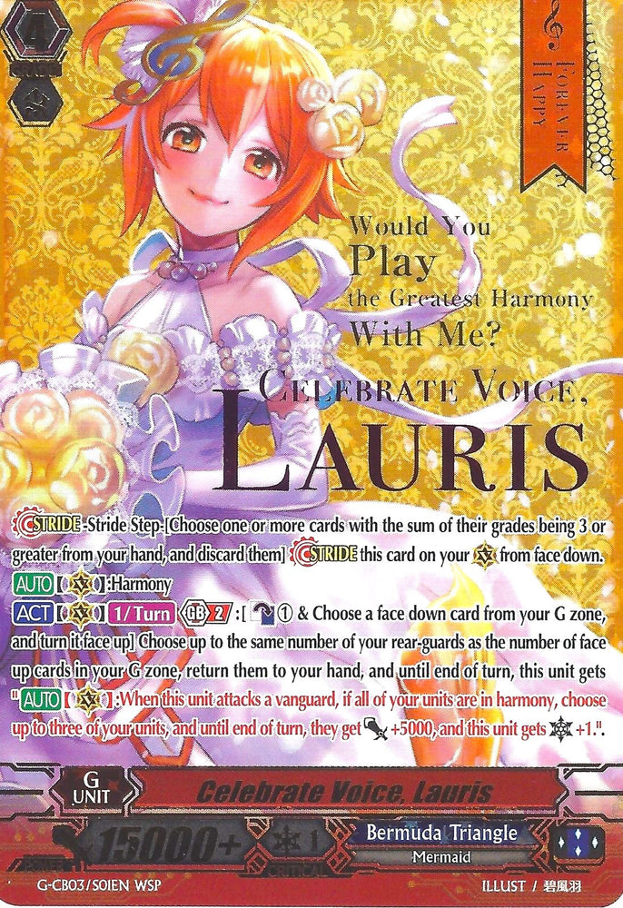Celebrate Voice, Lauris (Wedding) (G-CB03/S01EN) [Blessing of Divas]