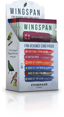Wingspan Fan-Designed Bird Packs