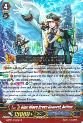 Blue Wave Brave General, Artiom (G-BT09/020EN) [Divine Dragon Caper]