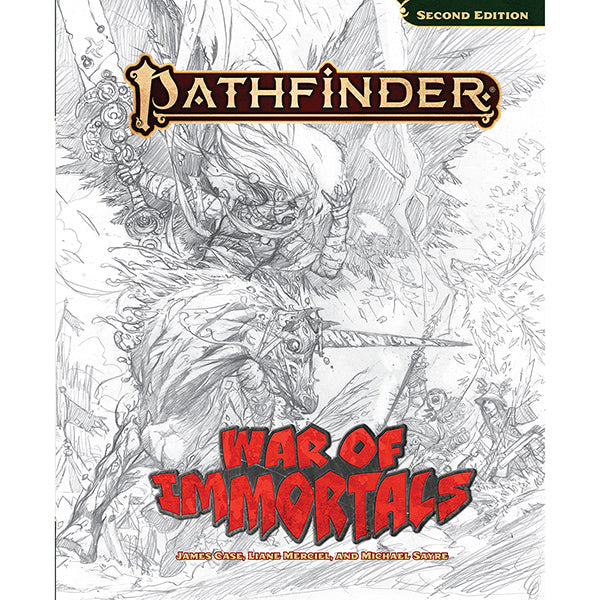 Pathfinder 2E: War of Immortals, Sketch Cover Edition