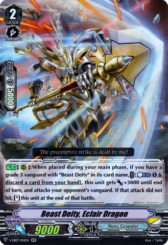 Beast Deity, Eclair Dragon (V-EB07/014EN) [The Heroic Evolution]