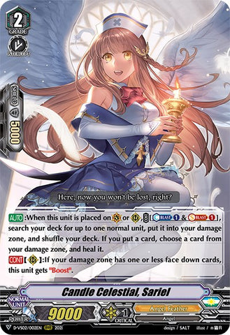 Candle Celestial, Sariel (D-VS02/002EN) [V Clan Collection Vol.2]