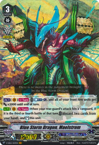Blue Storm Dragon, Maelstrom (V-EB02/003EN) [Champions of the Asia Circuit]