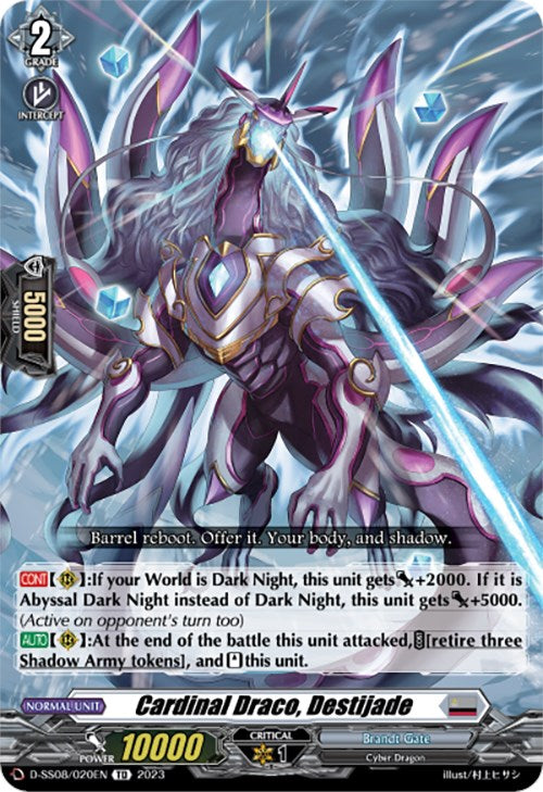 Cardinal Draco, Destijade (D-SS08/020EN) [Festival Booster 2023]