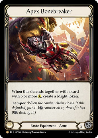 Apex Bonebreaker [HVY008] (Heavy Hitters)  Rainbow Foil