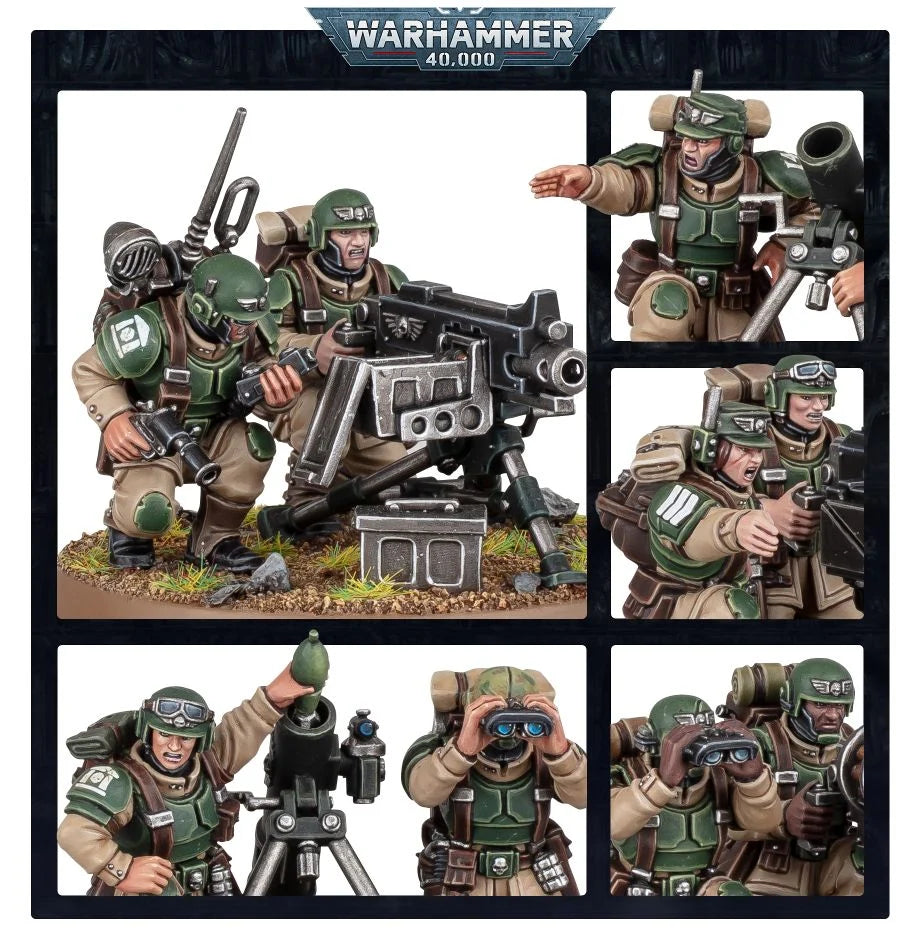 Astra Militarum: Cadian Heavy Weapons Squad