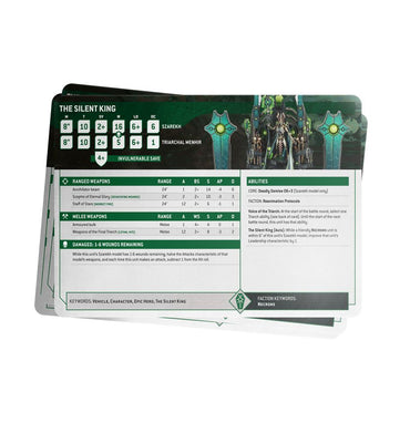 DATASHEET CARDS: NECRONS (ENG)