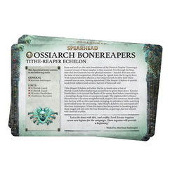 Faction Pack: Ossiarch Bonereapers