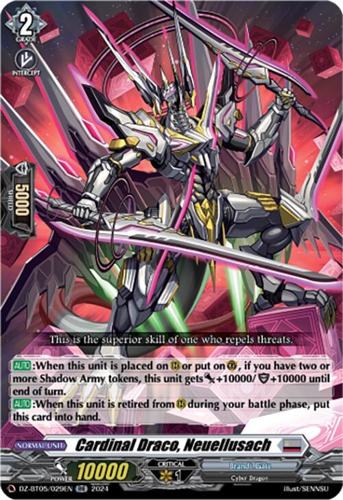 Cardinal Draco, Neuellusach (DZ-BT05/029EN) [Omniscient Awakening]