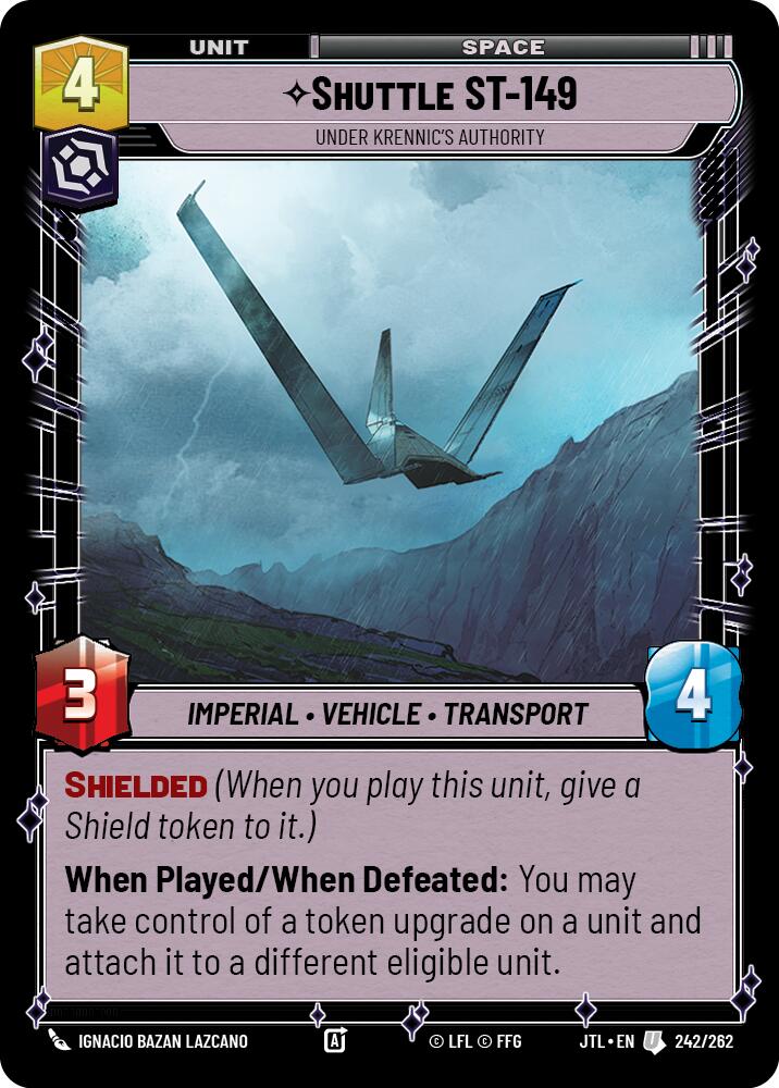 Shuttle ST-149 - Under Krennic's Authority (242/262) (2024 Convention Exclusive) (242/262) [Miscellaneous]