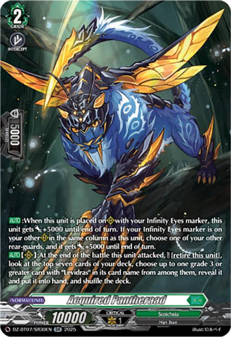 Acquired Pantheraad (DZ-BT07/SR30EN) [Moon Fangs & Cerulean Blaze]