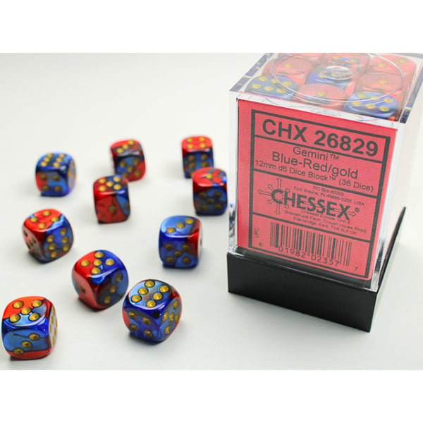 Gemini 12mm d6 Dice Block (36 dice)