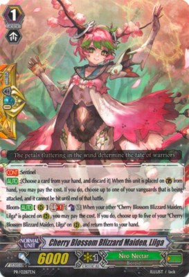 Cherry Blossom Blizzard Maiden, Lilga (PR/0287EN) [Promo Cards]