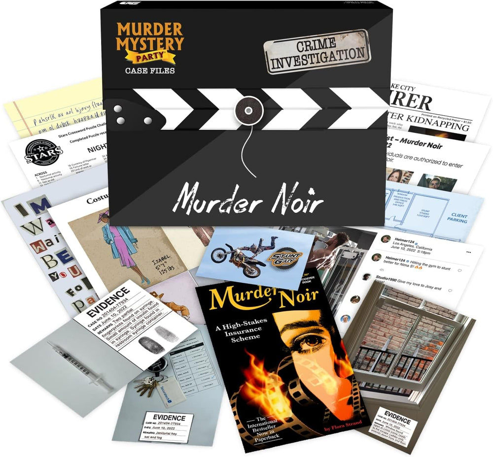 Murder Mystery Party Case Files: Murder Noir