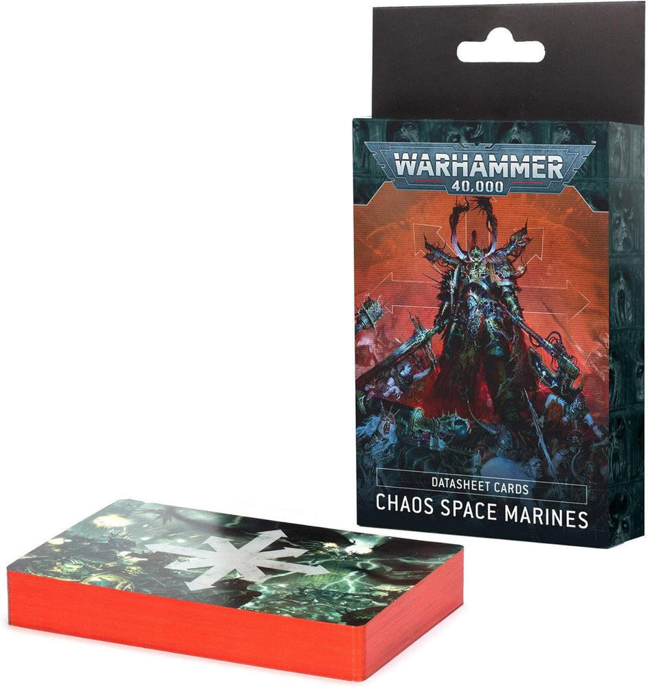 Chaos Space Marines: Datasheet Cards