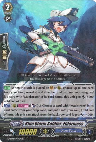 Blue Storm Soldier, Eldermoss (G-BT13/048EN) [Ultimate Stride]