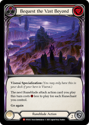 Bequest the Vast Beyond [DTD212] (Dusk Till Dawn)  Rainbow Foil