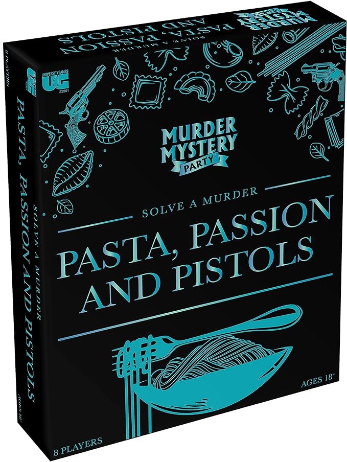 Murder Mystery Party: Pasta, Passion, and Pistols