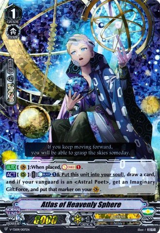 Atlas of Heavenlyhere (Parallel Foil) (V-TD09/007EN) [Shinemon Nitta]