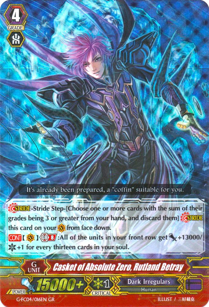 Casket of Absolute Zero, Rutland Betray (G-FC04/016EN) [Fighters Collection 2017]