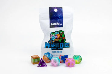 Mystery Misfit Resin Polyhedral Dice Set (7)