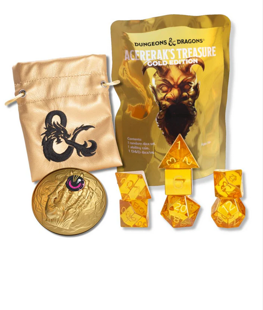 D&D Acererak's Treasure Packs- Gold Edition