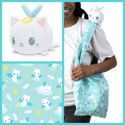 Angel Cat Plushie Tote Bag