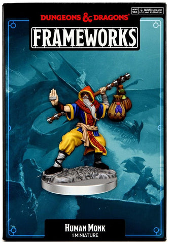 D&D Frameworks: Human Monk Male