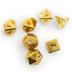 7-Die Set Heavy  Metal: Dungeons & Dragons- 50th Anniversary