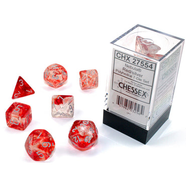7-Die Set Nebula Luminary: Red/Silver