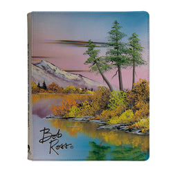 Binder: PRO 9-Pocket Zippered- Bob Ross Mighty Mountain Lake
