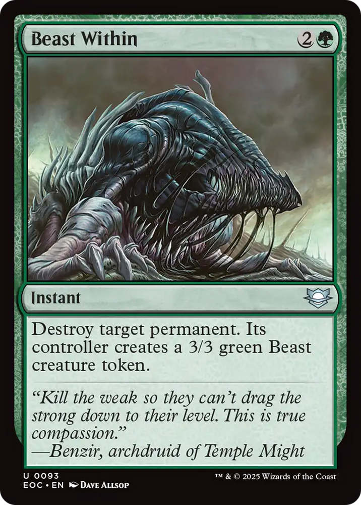 Beast Within [Edge of Eternities Commander]
