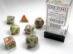 Festive Polyhedral 7-Die set