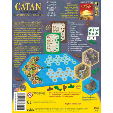Catan Ext: Explorers and Pirates 5-6 Player