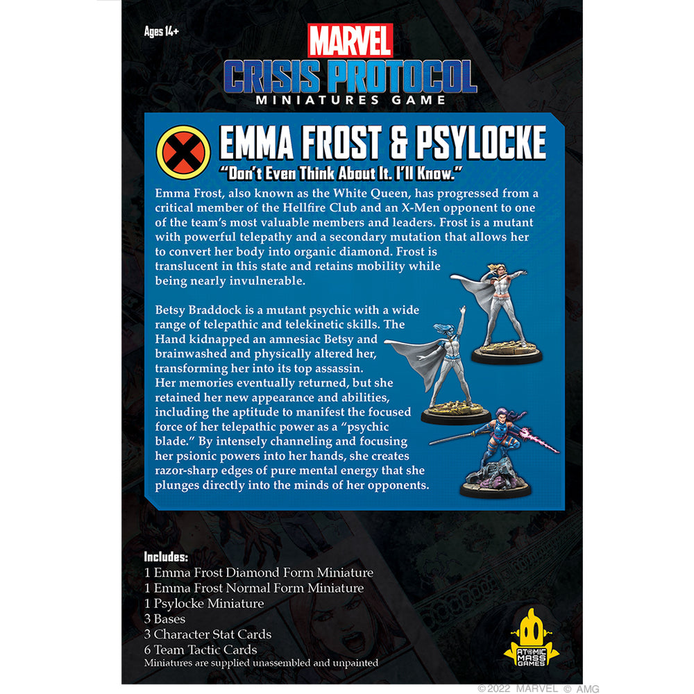 Marvel: Crisis Protocol - Emma Frost & Psylocke