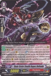 Chain Sickle Stealth Rogue, Onifundo (G-BT03/080EN) [Sovereign Star Dragon]