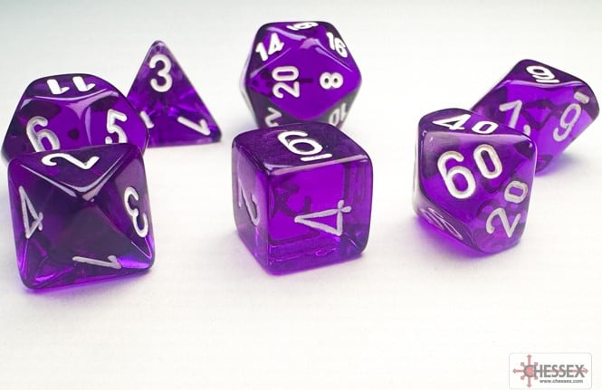 Mini-Polyhedral 7-Die Set