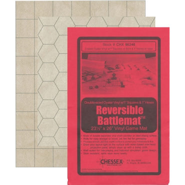 Battlemat: 1" Square Reversible Battlemat