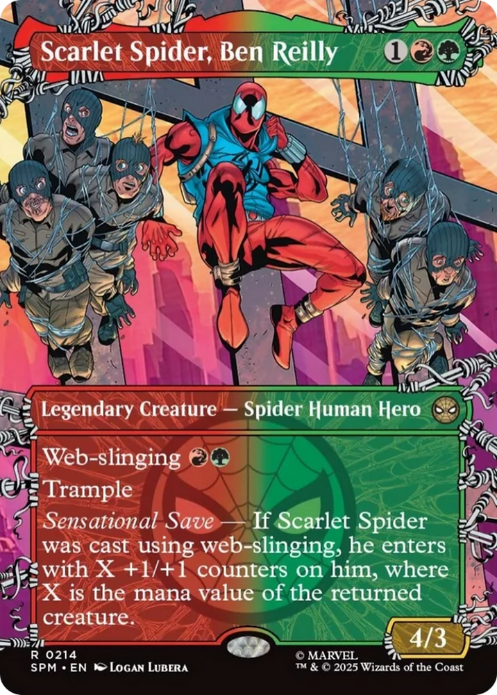 Scarlet Spider, Ben Reilly (Borderless) [Marvel's Spider-Man]