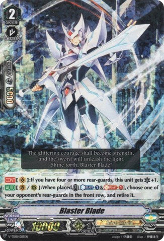 Blaster Blade (RRR Foil) (V-TD01/005EN) [Aichi Sendou]