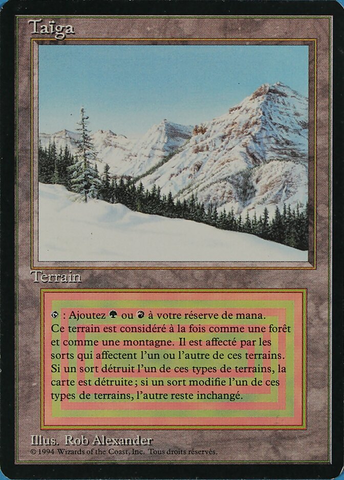 Taiga [Revised Edition Foreign Black Border]
